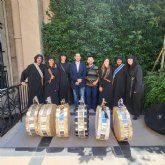 Los tambores de Mula suenan en la capital francesa coincidiendo con la Semana de la Moda de París
