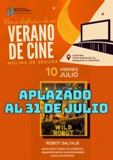 El programa Un Verano de Cine 2026 aplaza la proyecci�n del viernes 10 de julio al d�a 31 de julio