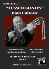Concierto 'Cuasi romances' de Juan Guitarro