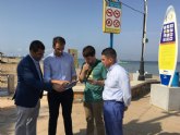 La Manga estrena un servicio gratuito de Wifi en la playa Mistral y la cala del Pino