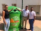 El Ayuntamiento se suma a la campaña 'Recicla vidrio y pedalea' con motivo de la llegada de La Vuelta a España 2018 a San Javier