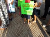 Denuncian la penosa situacin de hacinamiento en la que se encuentran alumnos en La Aljorra