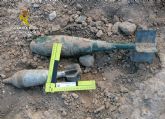 La Guardia Civil desactiva una granada de mortero y un proyectil de aviación