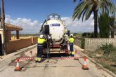 Infraestructuras refuerza la limpieza de alcantarillado y ramblas ante posibles lluvias