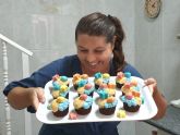 Receta: !CUPCAKES PLAYEROS! Con su efecto mar y arena