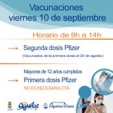 Centro Comercial guilas Plaza acoger el viernes una nueva jornada de vacunaciones masivas contra la COVID 19 sin cita