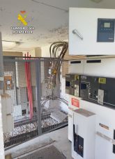 La Guardia Civil desarticula en Calasparra un grupo criminal que sustrajo cerca de ocho toneladas de cobre