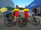 Ciclistas del Club Ciclista Santa Eulalia participaron en la OBM de Totana, que tuvo lugar ayer