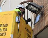 Ms de 150 nuevos puntos de luz harn las calles de Vistalegre ms seguras para el trfico y los viandantes