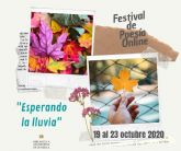 Cultura organiza el Festival de Poesía Online 'Esperando la lluvia' del 19 al 23 de octubre