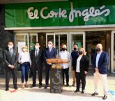 Los empresarios de la comarca del Campo de Cartagena entregan el 'Trofeo Gymkhana Solidaria' a El Corte Ingl�s