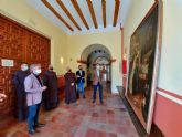 El convento de los Carmelitas de Descalzos de Caravaca recupera un cuadro de San Juan de la Cruz sometido a un completo proceso de restauración