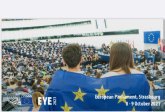 Mula participa en las Jornadas de Política Juvenil Europea que se celebran en el Parlamento Europeo los días 8 y 9 de octubre