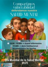 El prximo viernes se conmemora el Da Mundial de la Salud Mental