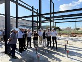 Ejecutado el 40 por ciento de las obras del nuevo pabelln del Campus de Ciencias del Deporte de la UMU en San Javier