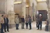 El Alcalde de Lorca y la Consejera de Cultura visitan las obras de restauración de la Colegiata de San Patricio de Lorca