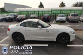 La Polica Local de Lorca consigue recuperar, mientras realizaba un dispositivo de control de desplazamientos por Covid-19, un vehculo de alta gama sustrado