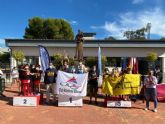 Los equipos Sub10 y Sub14 del Club Atletismo Alhama se proclaman campeones regionales de campo a través por relevos mixtos