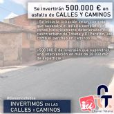 Ganar Totana-IU celebra una inversi�n hist�rica de medio mill�n de euros para asfaltar calles y caminos