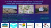 El Ayuntamiento de Lorca colabora con el Club Senderista La Carrasca en una nueva jornada de actividades de plantacin de rboles y limpieza el 13 de noviembre