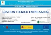 Nueva oportunidad de Formacin: Curso gratuito de Gestin de Tcnico Empresarial