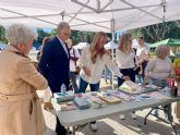 El consejero de Salud inaugura la II Feria de la Salud de El Palmar, que fomenta los hábitos saludables, la formación y la donación de médula ósea