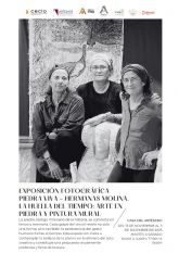 La Casa del Artesano de Lorca acoge la exposicin 'Piedra Viva. Hermanas Molina. La huella del tiempo: Arte en piedra y pintura mural'