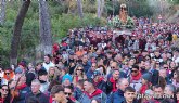 Más de 13.000 romeros acompañaron la imagen de La Santa desde su santuario en Sierra Espuña Más de 13.000 romeros acompañaron la imagen de La Santa desde su santuario en Sierra Espuña