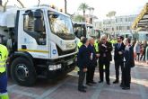 Doce nuevos vehculos permitirn actuar con mayor rapidez y eficacia en la limpieza de imbornales y de la red de saneamiento