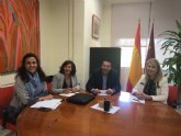 El Alcalde y la Concejala de Poltica Social mantiene una reunin con la Directora del Instituto Murciano de Accin Social