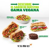 SubwayR reafirma su apuesta por el `plant based food� y se suma un ano m�s a veganuary