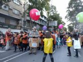 Teatro, gaiteros y mscaras en el desfile de carnaval del barrio del Carmen