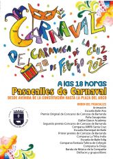 Caravaca celebra el Carnaval el sábado 18 de febrero con una fiesta infantil y el tradicional pasacalles