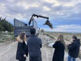 Murcia refuerza la limpieza y seguridad en Ba&ntilde;os y Mendigo con un operativo especial de retirada de residuos