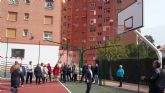 El Alcalde de Lorca inaugura el remodelado parque de La Isla