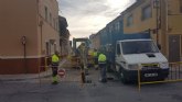 Comienzan las obras para sustituir la red de abastecimiento de agua potable en la calle Casa Alta