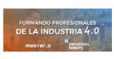 MasterD renueva la colaboracin con Universal Robots para formar en robtica