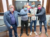 Recepcin oficial en el Ayuntamiento de los campeones del mundo Manu Bermdez y Jos Antonio Carrillo