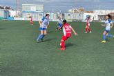 F.C. Pinatar Fminas, A.D. La Vaguada y E.F. La Aljorra topan los primeros puestos en categora femenina