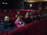 Salida al Cine Velasco de los usuarios del centro de da de personas con discapacidad