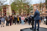 El Alcalde de Mazarrón inaugura el Jardín de la Purísima