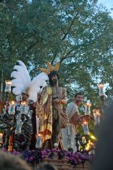 La Piedad lleva esperanza hasta el Hospital Virgen Macarena de Sevilla en uno de los momentos más emotivos de la jornada