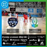 PREVIA 2°B: Futsal Molina - Zambú CFS Pinatar: derbi de necesidades opuestas en Molina