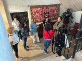La Casa de Guevara de Lorca acoge la visita de la Asociación de guías oficiales de turismo de la Región de Murcia