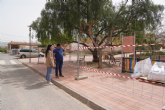 Comienzan las obras de mejora en los jardines de Alhama de Murcia