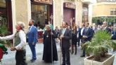 El alcalde recibi a la nueva imagen de San Gins de la Jara, Patrn de Cartagena