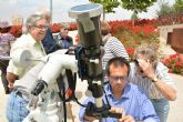 Alumnos de Astronoma de la Universidad de Mayores observan el trnsito de Mercurio por el Sol