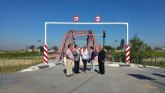 Fomento ultima los trabajos para reabrir al trfico el puente metlico de Alqueras