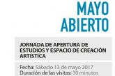 Mucho Mas Mayo organiza la primera apertura publica de estudios y espacios de creacion de artistas con Mayo Abierto