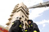 Bomberos Cartagena se forman en autorescate en altura y tirolinas